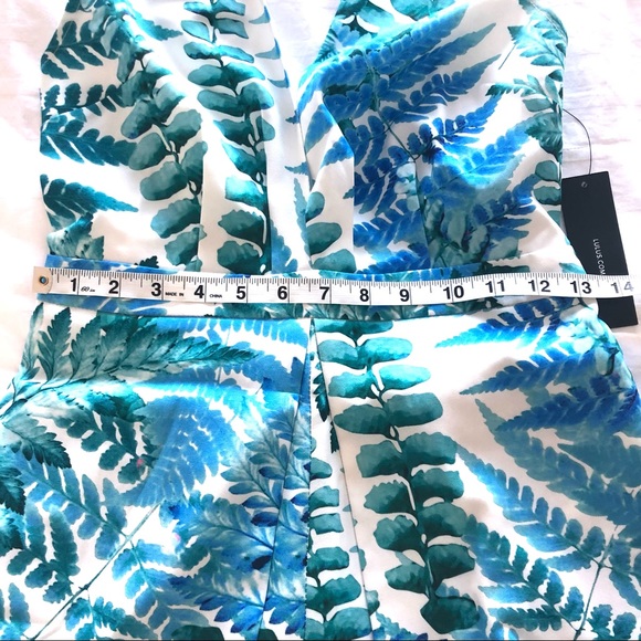 NWT Lulus Balboa Park White Print Romper, Small - Picture 14 of 16